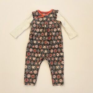 Tea Collection 9-12M Long Sleeve Romper